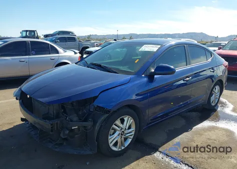 2020 Hyundai Elantra Sel из США, поврежденный, VIN 5NPD84LFXLH597831